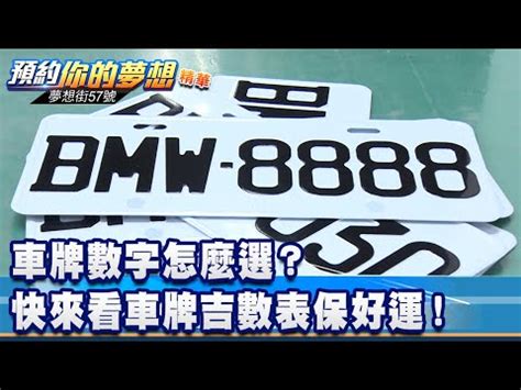 選車牌號碼吉凶|如何算車牌吉凶、車牌號碼吉凶判斷